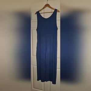 Chic Blue Wide Leg Jumpsuit